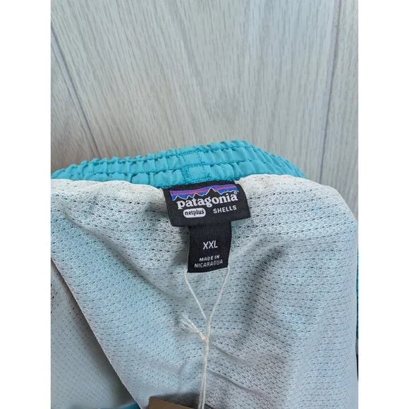 Patagonia Subtidal Blue 5" Inseam Waist Baggies Lights Shorts Men's Size XXL - Picture 5 of 7
